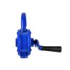 Pompă manuală de ulei, cu manivelă / 3,1 kg / albastră / G01018