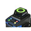 3D laser autonivelant 360° 12x linii verzi G03308