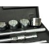 Set de chei tubulare 21 buc 3/4" 12 colțuri 19-50mm / geantă neagră / G10111