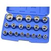 Set 19buc adaptoare dodecagonale 8-32mm (geanta) G13546