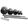 Set de freze pentru perete 9buc (30, 40, 65, 80, 100 mm + 2 adaptoare) G40009