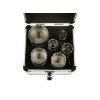 Set de ferăstraie cu carbură de tăiere în metal cu burghiu de titan 6 buc, 22-65mm, G40201