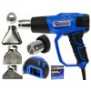 Pistol de aer cald electric 2000W cu mâner + duze G80282