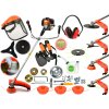 Trimmer cu fir pe benzină JG cu echipament suplimentar G81061