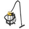 Aspirator industrial pentru aspirare umedă și uscată 25L cu priză + accesorii G81088