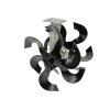 Cultivator-adaptor la mașină de tuns iarba pe benzină 32 cm (ax 28 mm) G84007