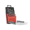 Set de burghie pentru metal HSS 1,0-10,0mm 19 buc T02001