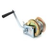 Troliu cu manivelă, troliu manual cu cablu 545 kg 1200lbs, cablu 10m