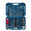Set pentru repararea și comprimarea pistoanelor de frână 35 piese + cutie.