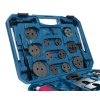 Set pentru repararea și comprimarea pistoanelor de frână 35 piese + cutie.