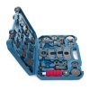 Set pentru repararea și comprimarea pistoanelor de frână 35 piese + cutie.