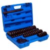 Set de unelte pentru montarea și demontarea rulmenților și a bucșelor, extractor bucșe rulmenți, adaptoare prese 18-74 mm 52 bucăți.