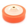 Burete de lustruit 150x45mm M14, duritate medie, portocaliu