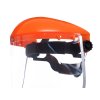 Scut de protecție cu vizor PVC și fixare pe cap
