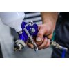 Pistol de vopsit HVLP pentru lăcuire cu regulator, deshidrator și duze