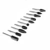 Freze, pilitori rotativi pentru metal, tijă 6mm, set 10buc.