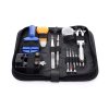 Set de unelte pentru repararea ceasurilor și a electronicelor, suport, unelte