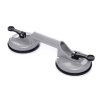Ventuză dublă din aluminiu pentru sticlă, suport pentru plăci și faianță