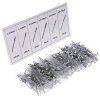 Nituri din aluminiu rupți, set 400 buc.