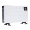 Încălzitor electric cu convector 2000W, telecomandă, timer LCD, alb.