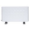 Încălzitor electric cu convector 2000W, telecomandă, timer LCD, alb.