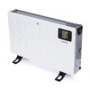 Încălzitor electric cu convector 2000W, telecomandă, timer LCD, alb.