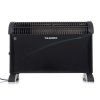 220511 3 elektricky konvektorovy radiator s termostatem turbo ventilator vykon 2000w cerny