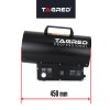220553 1 plynovy ohrivac vzduchu tagred 15kw s termostatem a lcd displejem hadice reduktor