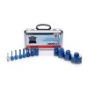 Carote diamantate pentru ceramică, piatră, gresie, faianță 6, 8, 10, 12, 20, 25, 28, 35, 45, 50, 68mm M14, trusă, adaptor, set 12 buc.