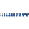 Carote diamantate pentru ceramică, piatră, gresie, faianță 6, 8, 10, 12, 20, 25, 28, 35, 45, 50, 68mm M14, trusă, adaptor, set 12 buc.