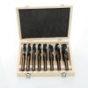 Burghie cobalt HSS pentru metal și lemn, 14-25,5 mm, set 8 buc.