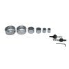 Set de perforatoare din wolfram pentru ceramică și faianță 22-73 mm, 8 buc.