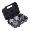 Set de perforatoare din wolfram pentru ceramică și faianță 22-73 mm, 8 buc.