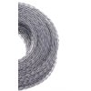 Fir de tăiere pentru trimmer pe benzină, răsucit, pătrat 2,4 mm x 50 m, gri, întărit.