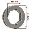 223694 2 ozubene kolo pro motorovou pilu rtpsp0035 za
