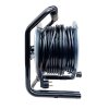Kovový prodlužovací kabel na bubnu 25m, 3x2,5mm² s USB a USB C5