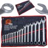Sada klíčů plochých a očkových 6 36mm 17 ks s pouzdrem1