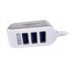 Univerzální USB nabíječka s kabelem a třemi porty3