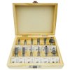 Set freză pentru lemn 12 buc VERKE V05068