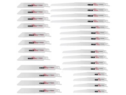 Sada pilových listů do šavlové pily 28 ks1