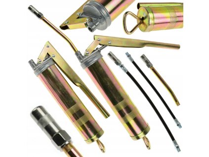 Ruční mazací pistole 400 ml – sada s příslušenstvím1