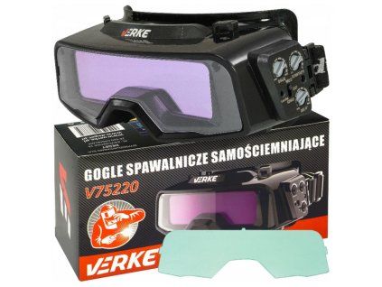Samozatemnitvena varilna očala VERKE V75220