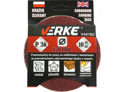 Brusni disk 150 mm P36 10 kosov Verke V44180
