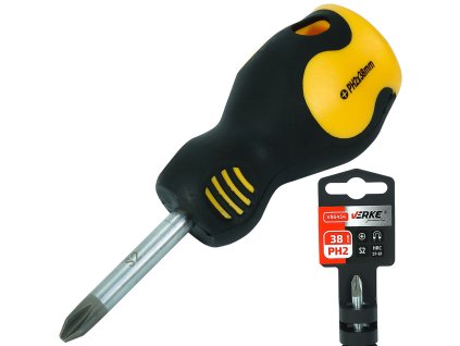 Izvijač PH2 38 mm S2 VERKE PREMIUM LINE V86454