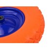 Kolo za voziček 4.00-8 polno PU oranžno / G71024