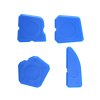 Kocke, lopatice za silikon, komplet za glajenje 4 kos