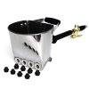 Pnevmatski ometovalni stroj, ometovalni stroj za omete, malte, stene, 8x kovinske šobe