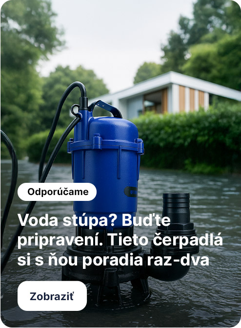 Ponorné a kalové čerpadlá