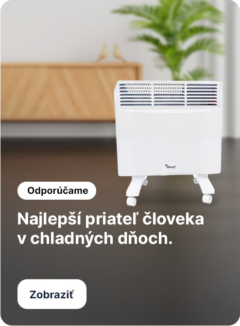 Elektrické ohrievače a konvektory