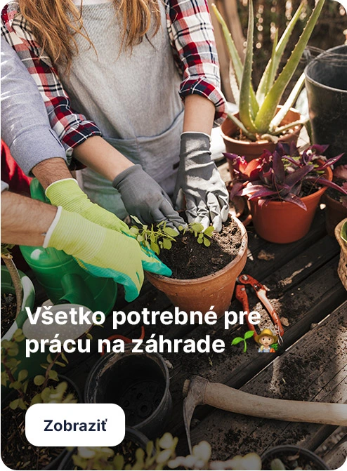 Všetko potrebné pre prácu na zahrrade